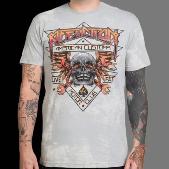 Affliction S/S Tee AC Final Mile Size XL - Picture 3 of 6